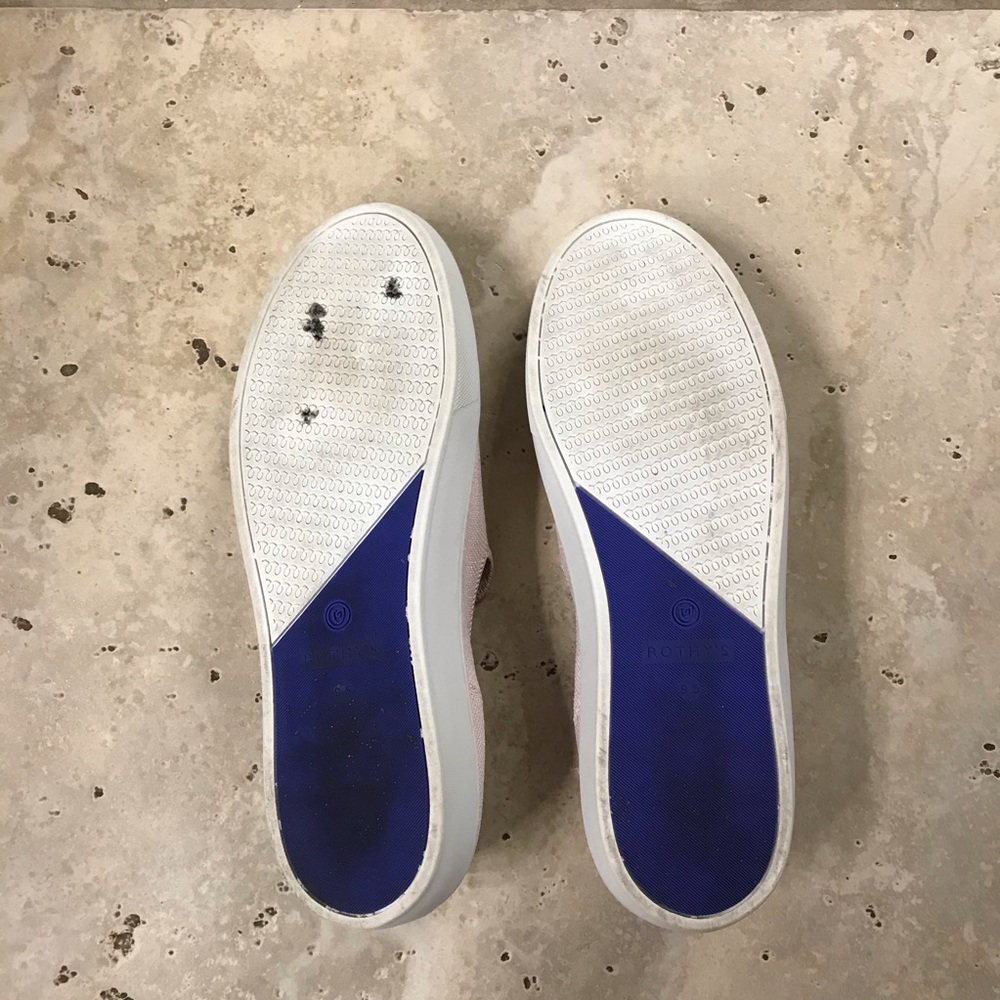 SOLD Rothy’s sneakers, Washed Pink - Picture 6 of 6